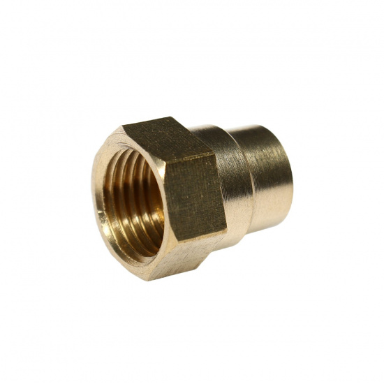 ЭВРИКА Соединитель резьбовой ER-FF04/02:внутр. резьба 1/4"x1/8" - 1