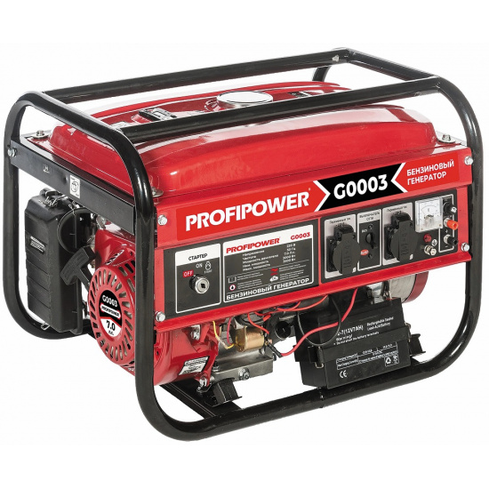 Бензиновый генератор PROFIPOWER БГ-4000Э G0003 - 1