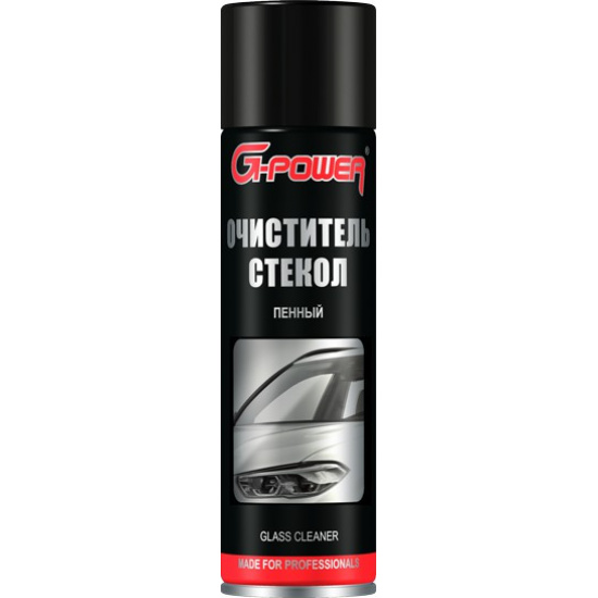 Очиститель стекол пенный (аэрозоль) 400мл G-POWER - 1