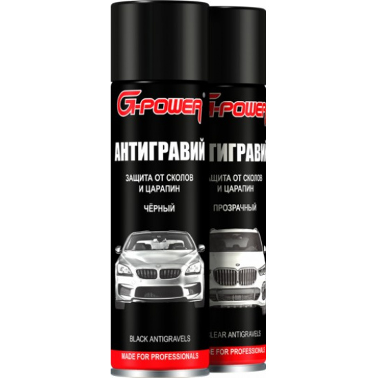 Антигравий прозрачный (аэрозоль) 650мл G-POWER - 1
