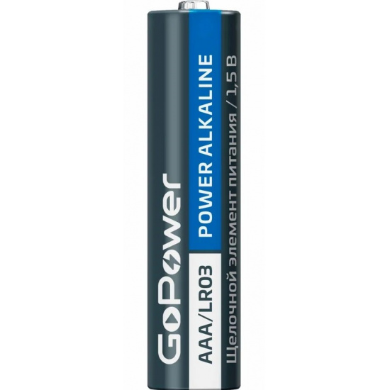 Элемент питания AAA: LR03-BC2 ALKALINE 1,5V GoPower - 1