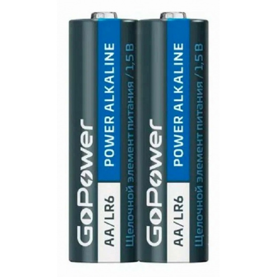 Элемент питания AA: LR6-BC2 ALKALINE 1,5V GoPower - 1