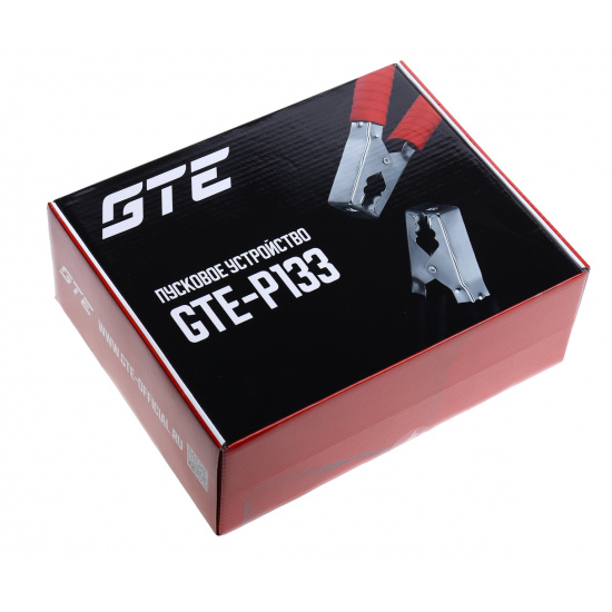 GTE Пусковое устройство 5В/2.4А,5ВА, 5В/2А, 12В0А, 19В/3.5А,12Ач, пиковый ток 500A GTE-P133 - 1
