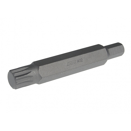 JTC Вставка 5/16"DR SPLINE удлиненная М12x80мм JTC JTC-1268012 - 1