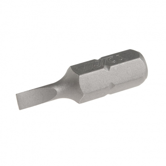 JTC Вставка 1/4"DR шлиц 0.5х3х30мм S2 JTC JTC-1123003 - 1