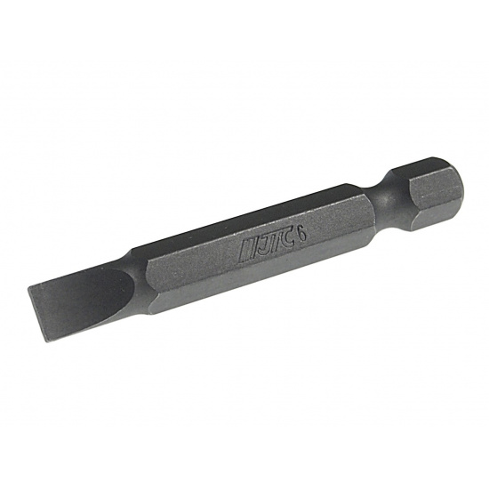 JTC Вставка 1/4"DR шлиц 1.0х6х50мм S2 JTC JTC-1125006 - 1
