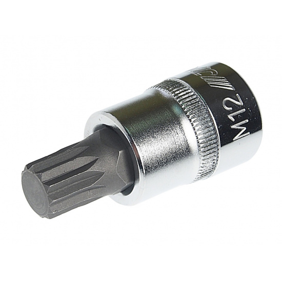 JTC Головка с насадкой SPLINE 3/8" х М12, длина 48мм JTC JTC-34512 - 1