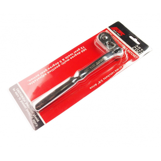 JTC Трещотка поворотная 3/8" 72-зубцовая, 5 позиций JTC /1/100 JTC-3214 - 1