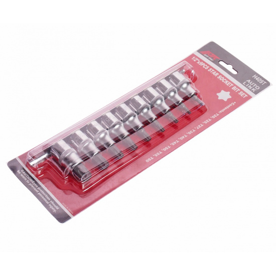 JTC Набор насадок TORX 1/2" T20-T60 9 предметов JTC /1 JTC-H409T - 1