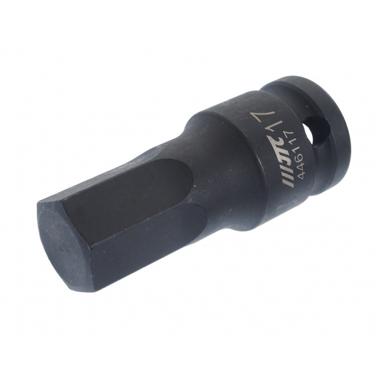 JTC Головка торцевая ударная HEX 1/2" H-17, диаметр 25, длина 60мм  JTC /1 JTC-446117 - 1