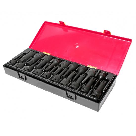 JTC Набор головок ударных TORX, HEX 1/2" (в кейсе) 19шт JTC /1 JTC-K4191 - 1