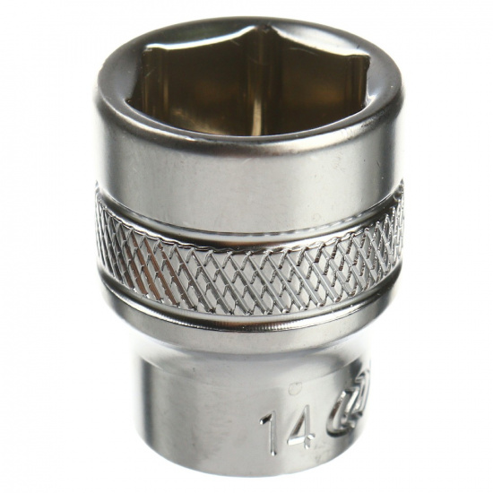 LIGE Головка торцевая 14мм 1/4" 6-гранная L-25мм LG-22114 - 1