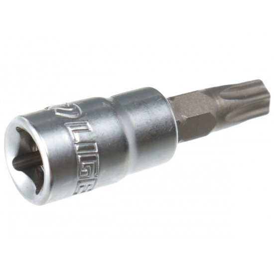 LIGE Головка-бита 1/4" TORX с отверстием T35H LG-28435 - 1