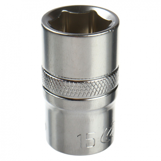 LIGE Головка торцевая 15мм 1/2" 6-гранная L-38мм LG-43115 - 1