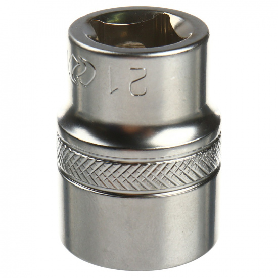 LIGE Головка торцевая 21мм 1/2" 6-гранная L-38мм LG-43121 - 1