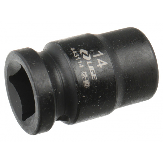 LIGE Головка торцевая 14мм 1/2" 6-гранная ударная L-38мм LG-443114 - 1