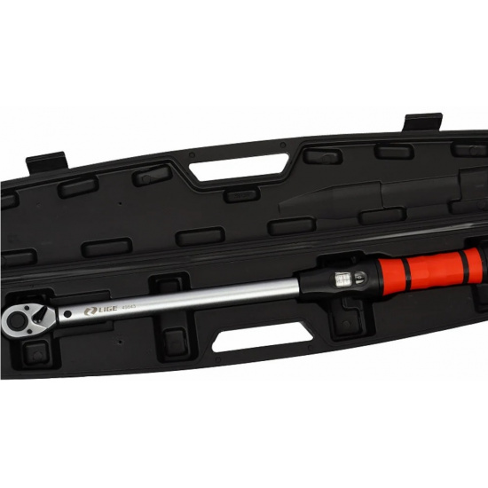 LIGE Ключ динамометрический 1/2" (50-350Nm) L-555мм в кейсе LG-49843 - 1