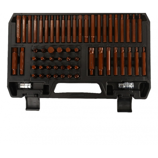 LIGE Набор бит 1/2" , 3/8" (T20-T60,R6-R12,H4-H12,M5-M16) 60пр., в кейсе LG-S1002 - 1