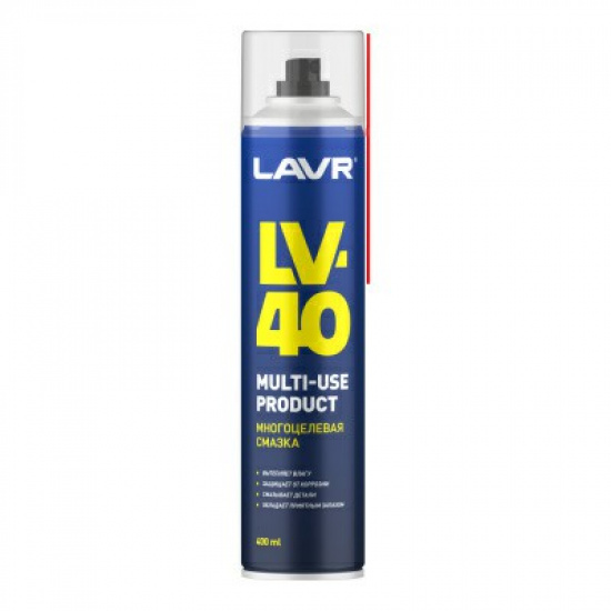 Смазка универсальная проникающая LV-40 400мл аэрозоль LAVR - 1