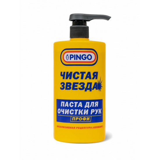 Паста для очистки рук "Чистая звезда" ПРОФИ флакон с дозатором 700мл PINGO - 1