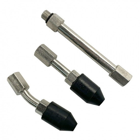 AET Компрессометр 0-300PSI (14мм и 18мм) (2 шланга, 2 удлинителя) TA-G1098 - 1