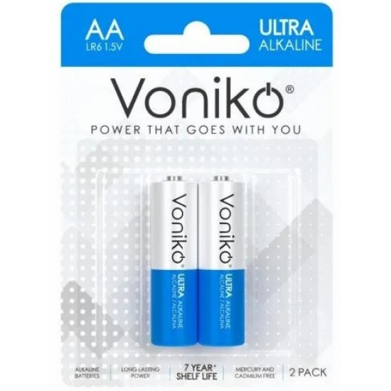 Элемент питания AA: LR6-BC2 ALKALINE ULTRA 1,5V VONIKO /2/48/576 - 1