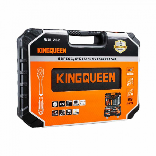 KINGQUEEN Набор инструментов 99 пред, 72 зуба WIB-262 - 1