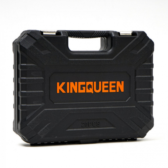 KINGQUEEN Набор ударных удлиненных головок 20 пред, 8-32 мм, 1/2 DR, WIB-403 - 1