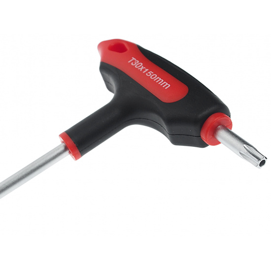 JTC Двусторонний ключ TORX с отверстием и Т-образной рукояткой T30H JTC, JTC-784830 - 1